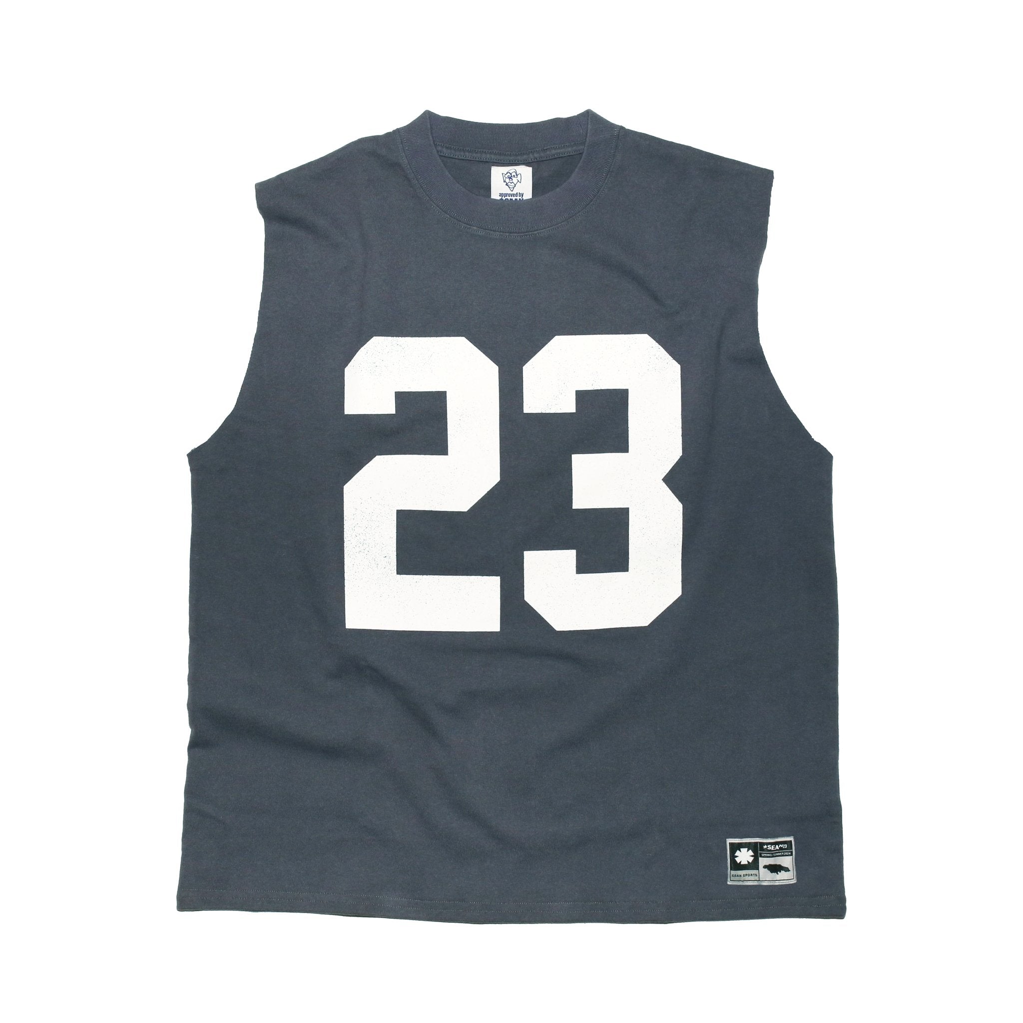 *23 TEE / VEST [SLATE]