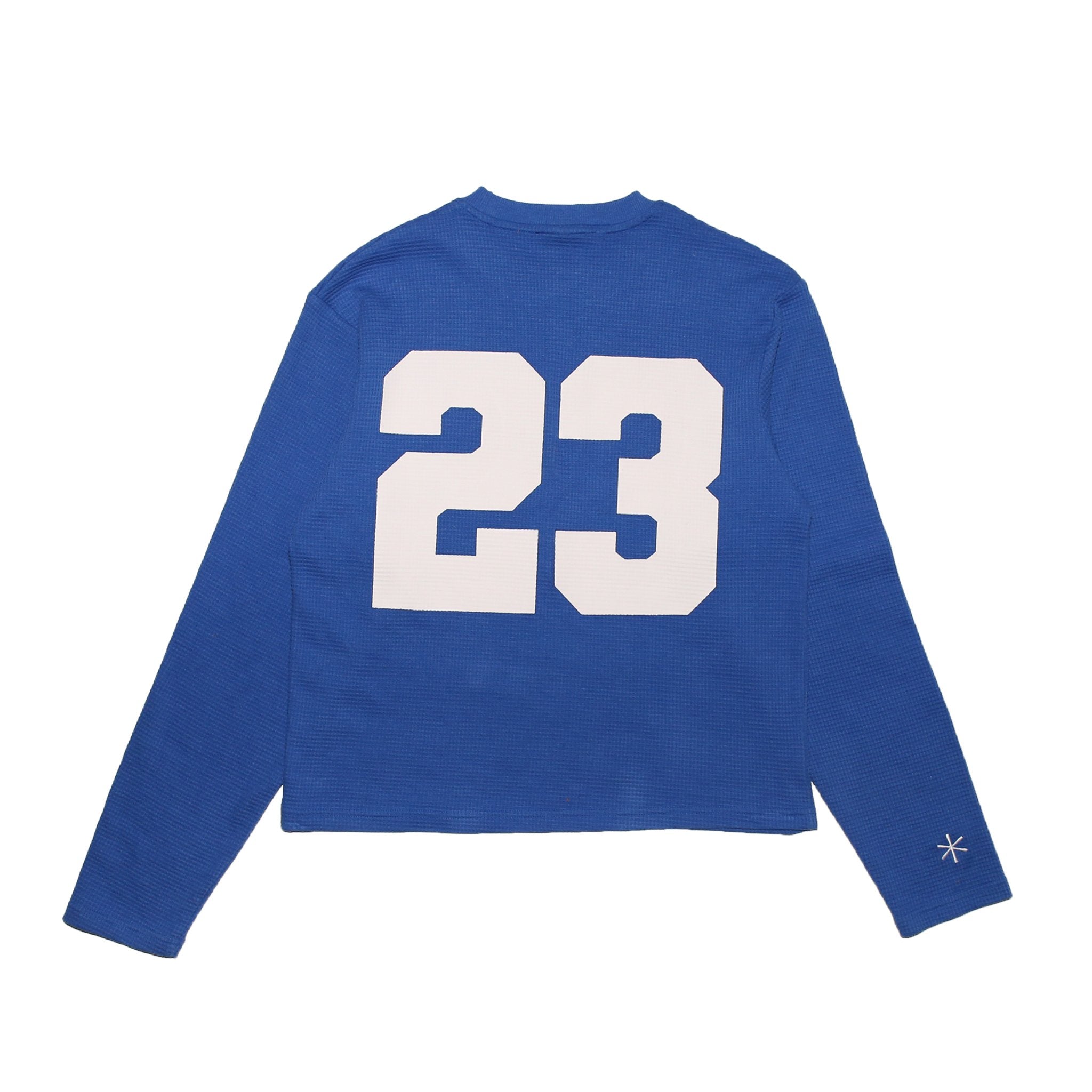 *"IN SEAN WE TRUST" WAFFLE JERSEY [BLUE]