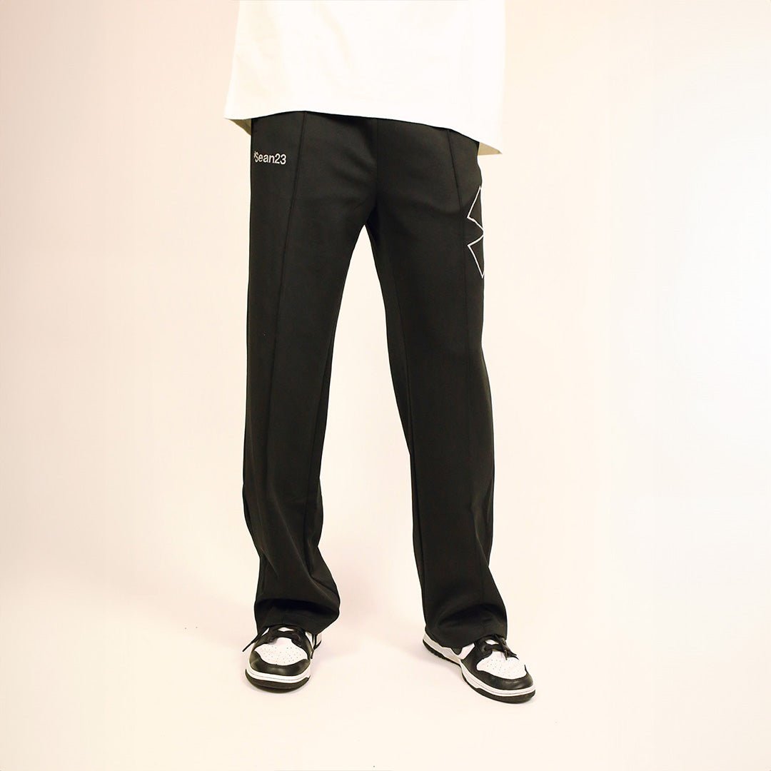 *FLAGSHIP TRACKPANTS [BLACK]